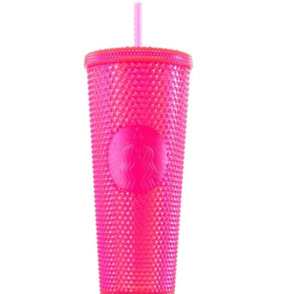 Starbucks Other - Starbucks 2019 Holiday Hot Pink Spiked Tumbler24oz